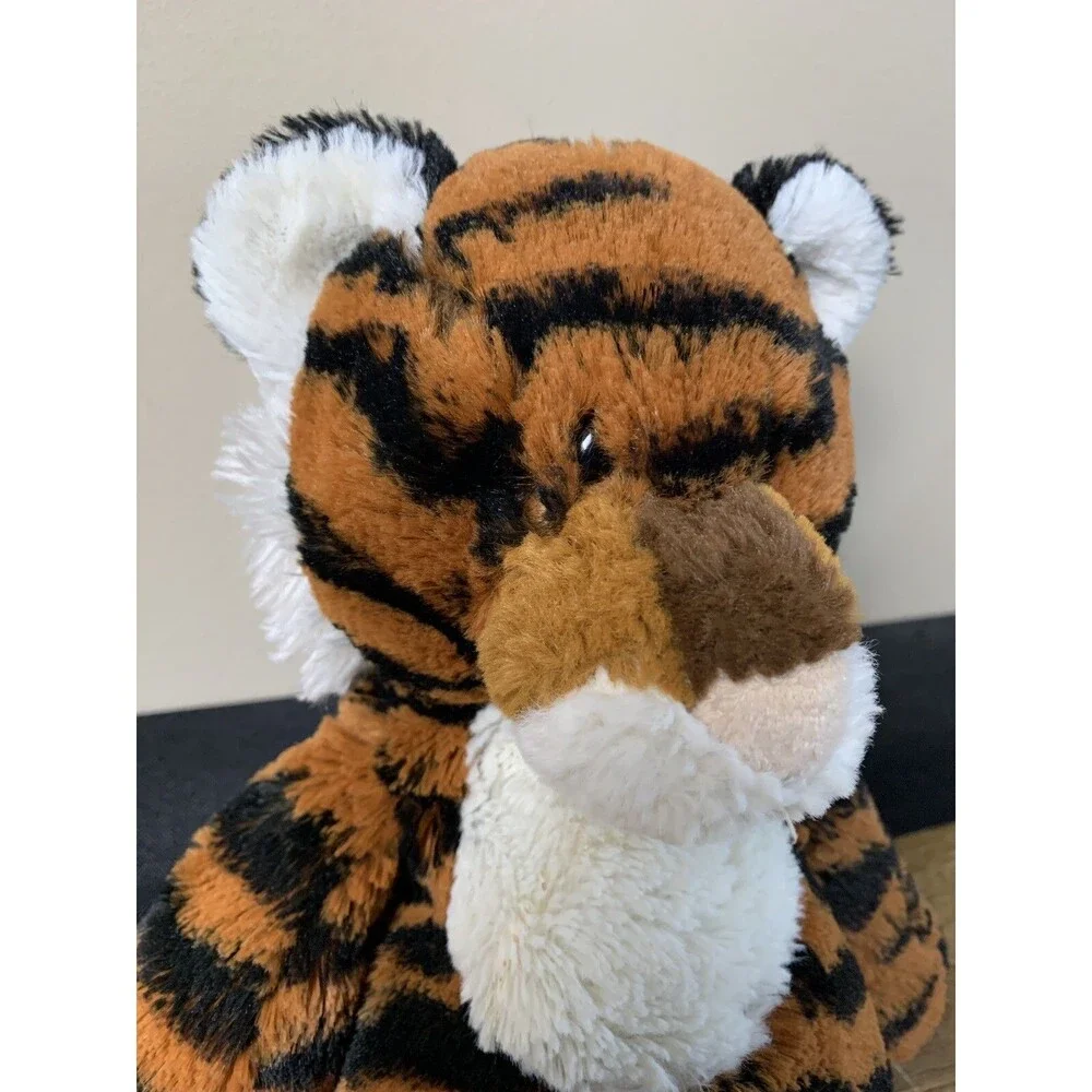 Mary Meyer Marshmallow Tiger Plush Stuffed Animal Soft Orange Black
